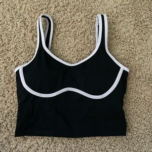 Amazon Black and White Sports Bra